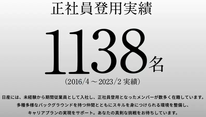 日産期間工正社員